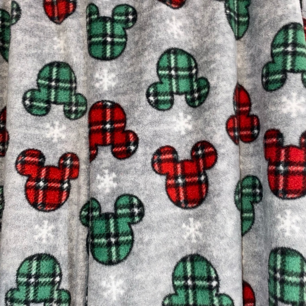 Women's Disney Christmas Mickey Soft Fleecy Pajama Pants Size 2X - Picture 4 of 4